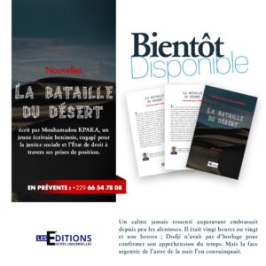 LA BATAILLE DU DÉSERT de Mouhamadou Kpaka