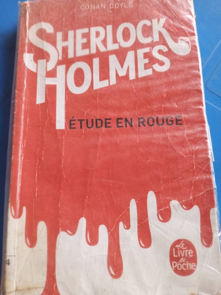 SHERLOCK HOLMES, ETUDE EN ROUGE : SIR ARTHUR CONAN DOYLE