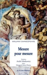 MESURE POUR MESURE de SHAKESPEARE