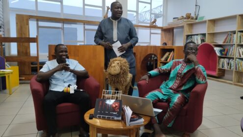 Présentation officielle du livre Un solitaire à 4 griffes de Aubin Comlan Feligbe