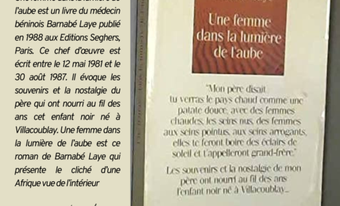 Une femme dans la lumière de l’aube de Barnabé Laye 