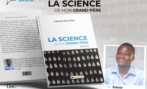 Lancement officiel du recueil de nouvelles La science de mon grand-père d’Edmond Batossi