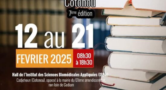 Le Grand RDV DES LIVRES : la 7ème édition se déroule à Cotonou du 12 au 21 février 2025 