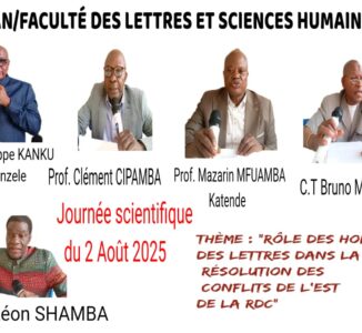‎RDC : Le rôle des hommes de lettres dans la résolution des conflits à l’Est du pays