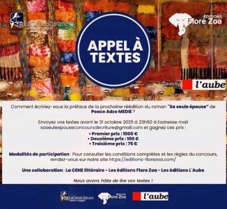 Appel à textes international : préfacez Sa Seule Épouse de Peace Adzo Medie (Prix Les Afriques 2024) et remportez 1 000 euros