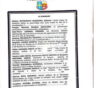 R.D.C : La fable « L’Épervier et le Rossignol » De Hésiode à Ésope et La Fontaine. Une étude comparée par Callinique KAKANDA Bakole.‎‎