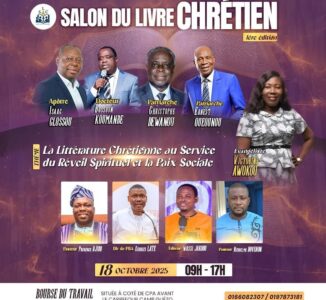 Cotonou accueille la 1ère édition du Salon du Livre Chrétien autour du thème « La littérature chrétienne au service du Réveil spirituel et de la paix sociale »