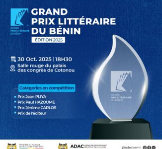 Grand Prix Littéraire : le Bénin s’apprête à couronner ses talents d’élite, le 30 octobre 2025