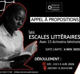 Appel à propositions – Les Escales Littéraires : candidatures ouvertes jusqu’au 6 novembre 2025