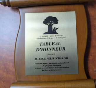 Anges Felix N’DAKPRI inscrit au Tableau d’Honneur de l’Académie des Baobabs 2025 : une distinction internationale pour la Côte d’Ivoire