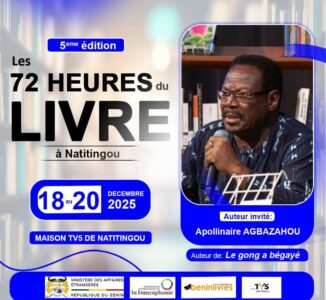 Natitingou célèbre la 5ème édition des 72 Heures du Livre : un rendez-vous littéraire majeur du 18 au 20 décembre 2025